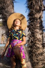 Spódniczka z szortami Fioletowy Cudowronek - obrazek 6