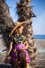 Spódniczka z szortami Fioletowy Cudowronek - obrazek 7