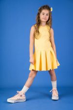 Sukienka na ramiączka Żółta - obrazek 7