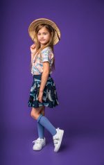 Navy Whale Skort - Image 2