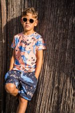 T-shirt Brzoskwiniowy Delfin - obrazek 3