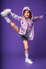 Lilac Costa Rica Zip Hoodie - Image 2