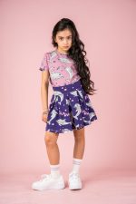 T-shirt Różowy Delfin - obrazek 3