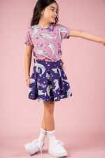 T-shirt Różowy Delfin - obrazek 2