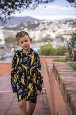 Black Bird of paradise zip hoodie - Image 2