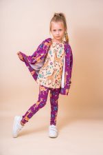 Legginsy Różowa Żyrafa - obrazek 3