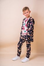 Bluza z kapturem na zamek Czarny Skorpion - obrazek 5