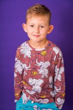 Longsleeve Brązowy Słoń - obrazek 5