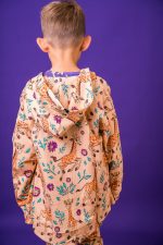 Bluza z kapturem na zamek Żółta Żyrafa - obrazek 4