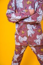 Bluza z kapturem na zamek Brązowy Słoń - obrazek 6