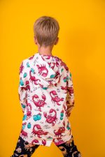 Bluza z kapturem na zamek Kremowy Skorpion - obrazek 5