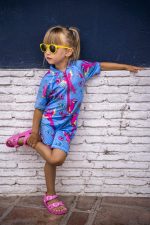 Kombinezon kąpielowy Niebieska Papuga UPF50+ - obrazek 2