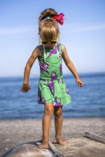 Green Sloth Swim Dress UPF50+ - Image 4