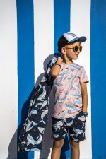 Szorty Granatowy Wieloryb - obrazek 2