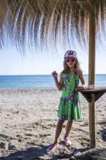 Green Sloth tennis sleeveless dress - Image 2