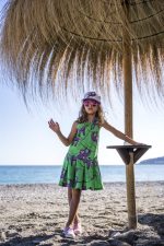 Green Sloth tennis sleeveless dress - Image 3