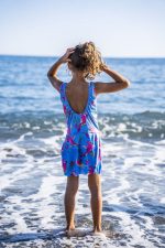 Blue Parrot Swim Dress UPF50+ - Image 2