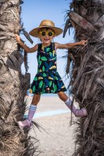 Sukienka na ramiączka Czarny Tukan - obrazek 4