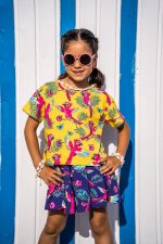 Crop top Żółta Papuga - obrazek 5