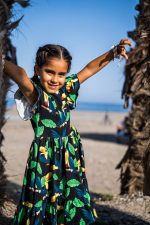 Black Toucan Frilled Dress - Image 5