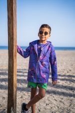 Purple Sloth Zipped Hoodie - Image 3