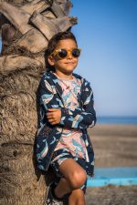 Navy Whale Zip Hoodie - Image 3