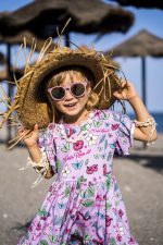 Costa Rica Lilac Frilled Dress - Image 3