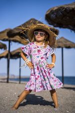 Costa Rica Lilac Frilled Dress - Image 5