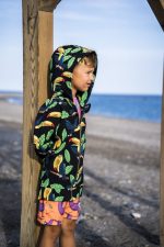 Black Toucan Zipped Hoodie - Image 2