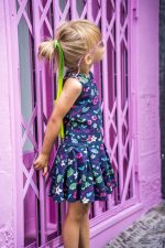 Sukienka na ramiączka Costa Rica Granatowa - obrazek 2