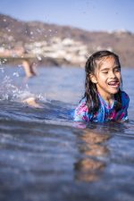 Koszulka kąpielowa Niebieska Papuga UPF50+ - obrazek 3