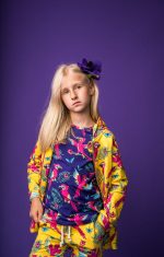 Bluza z kapturem Żółta Papuga - obrazek 3