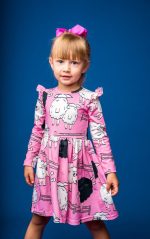 Pink Sheep Long-sleeved dress - Image 2