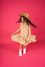 Beige tennis sleeveless dress - Image 4