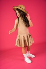 Beige tennis sleeveless dress - Image 7