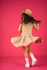 Beige tennis sleeveless dress - Image 2