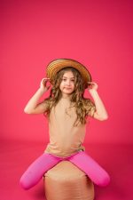 T-shirt Beżowy - obrazek 4