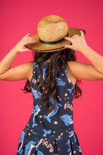 Sukienka na ramiączka Czarny Delfin - obrazek 5