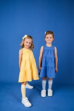 Sukienka A-line Żółta - obrazek 6