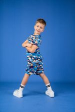 T-shirt Niebieskie Ośmiornice - obrazek 2