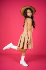 Beige tennis sleeveless dress - Image 3