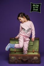 Bluza Glow in the dark Różowy Nietoperz - obrazek 2