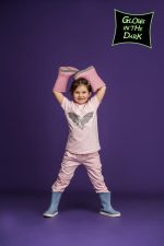 T-shirt Glow in the dark Różowy Nietoperz - obrazek 2