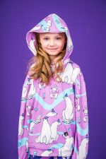 Bluza Kangurka Różowy Niedźwiedź Polarny - obrazek 3