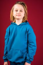 Bluza Kangurka Turkusowa Basic - obrazek 9