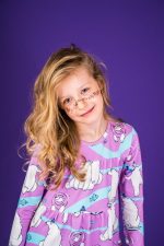 Sukienka marszczona Różowy Niedźwiedź Polarny - obrazek 8