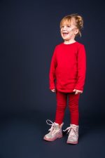 Longsleeve Czerwony Basic - obrazek 7