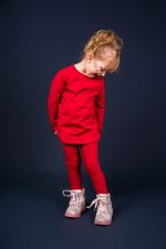 Legginsy Czerwone Basic - obrazek 6