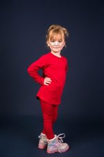 Longsleeve Czerwony Basic - obrazek 9