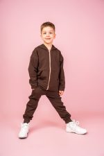 Bluza z kapturem Czekoladowa Basic - obrazek 6